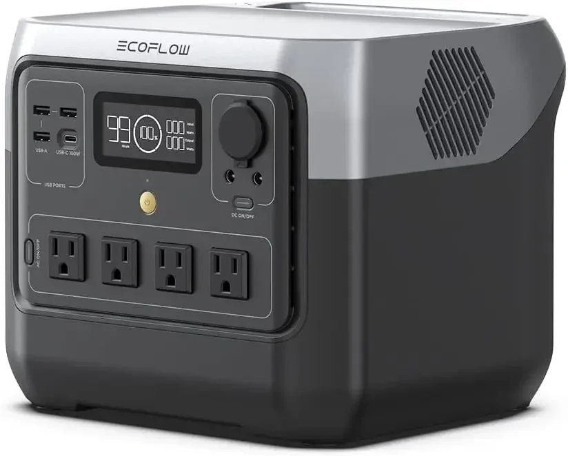 Outdoor Power Source - EF ECOFLOW Tragbare Powerstation RIVER 2