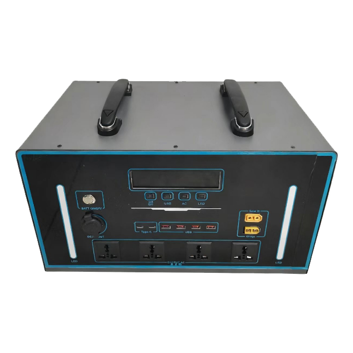 Ac Outdoor Power - AC 2000W 2500W LiFePO4 Batterie MPPT