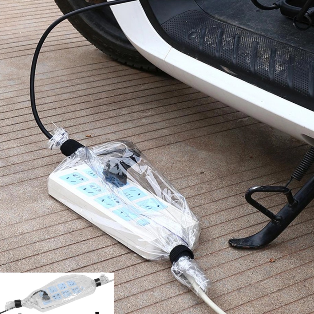 Outdoor Power Box - Wasserdichte EV-Ladegerät-Regenhülle, Staubdichte Schutztasche für Elektroauto-Ladestecker