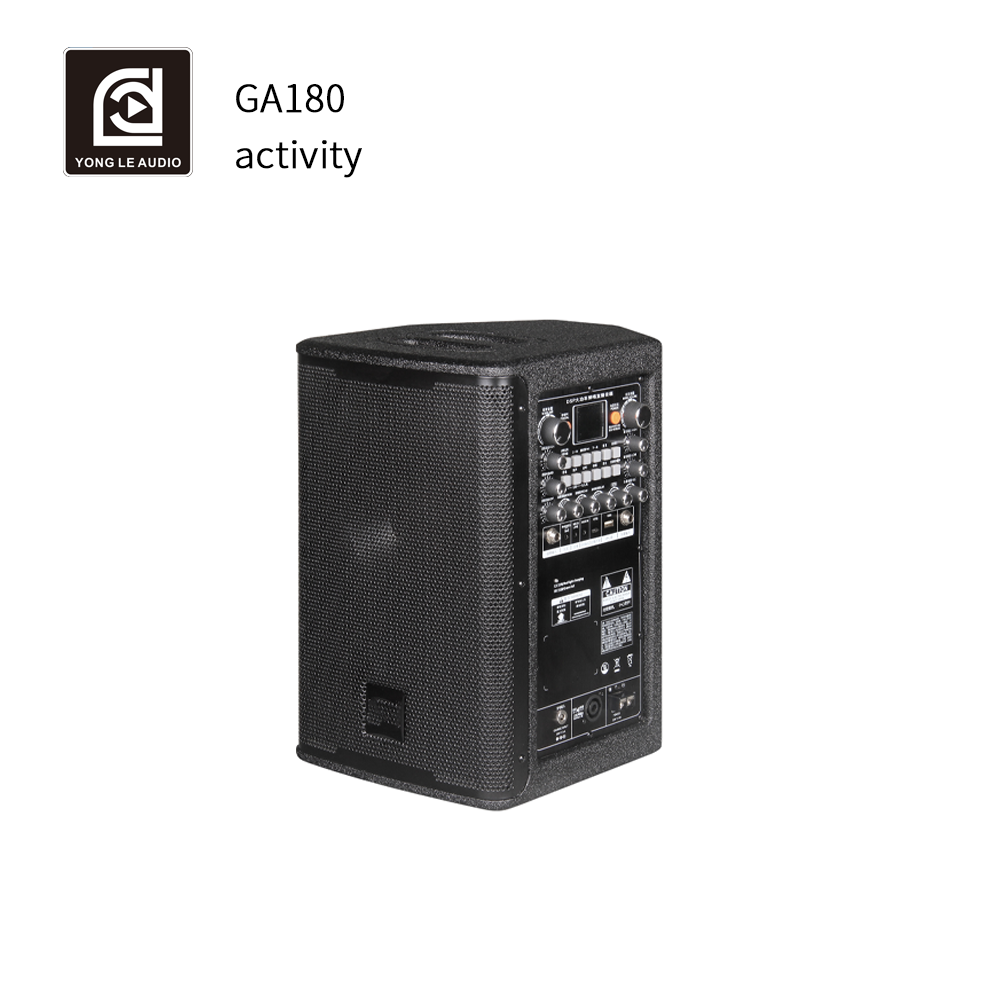 Ac Outdoor Power - Professionelles 2-Wege-Bühnen-Outdoor-Verstärkermodul für aktive Neodym-Magnet-Säulenlautsprecher mit