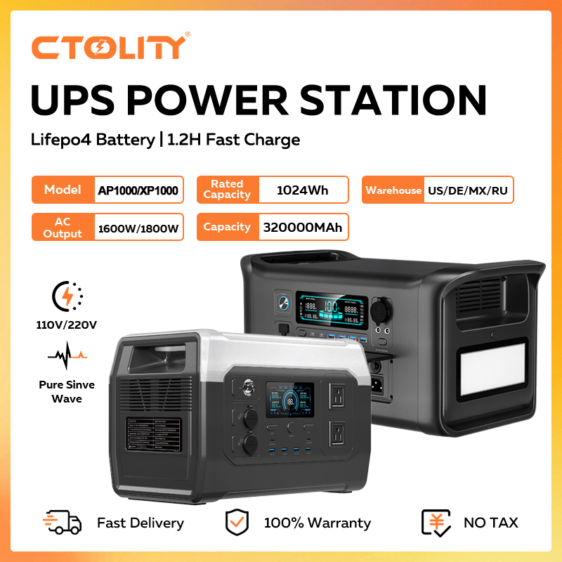 CTOLITY 1800W Tragbare Powerst – Outdoor Power Source Bewertung und Preis
