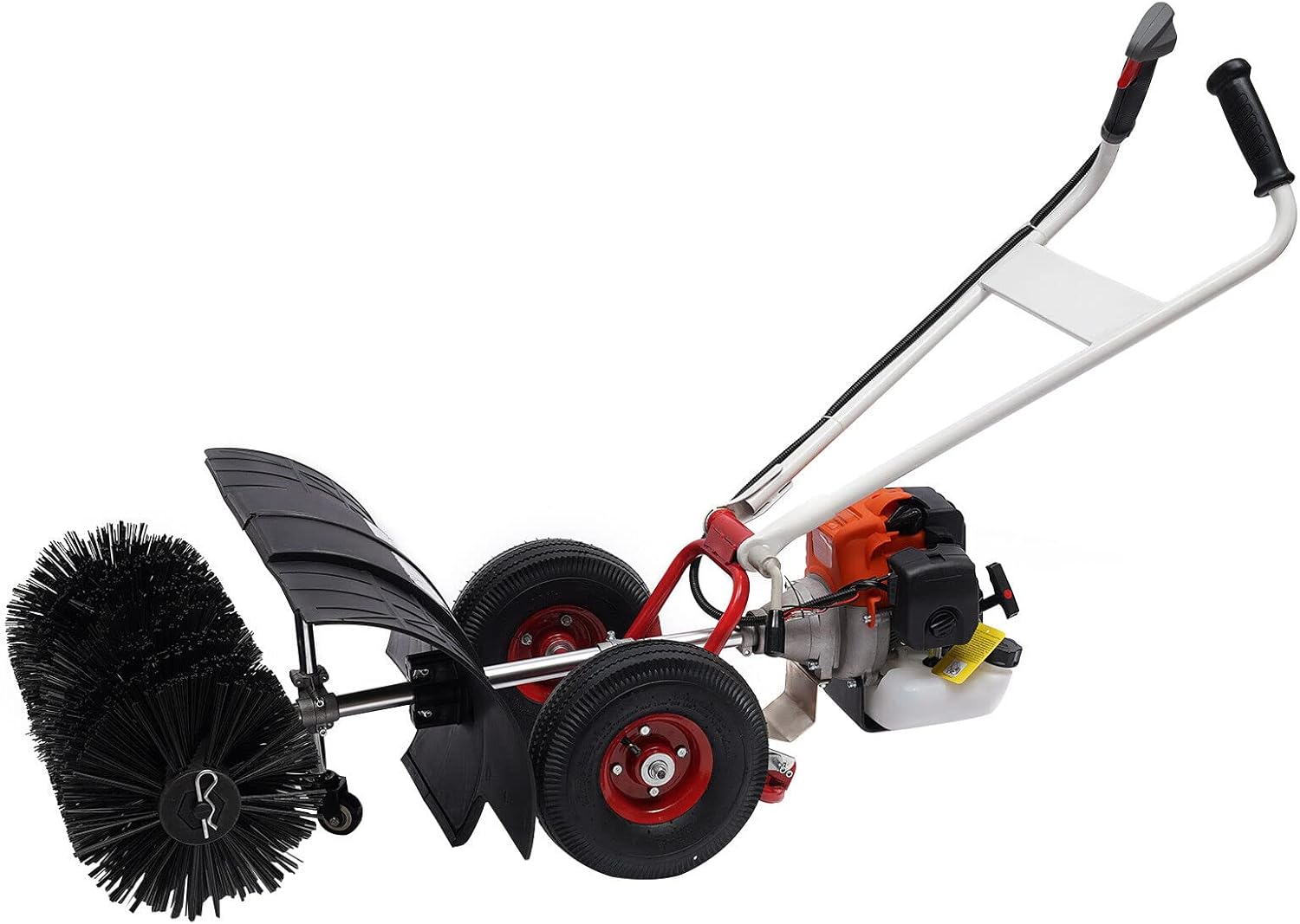 Grasbürsten-Kehrmaschine, 2-Ta – Outdoor Power Broom Bewertung und Preis