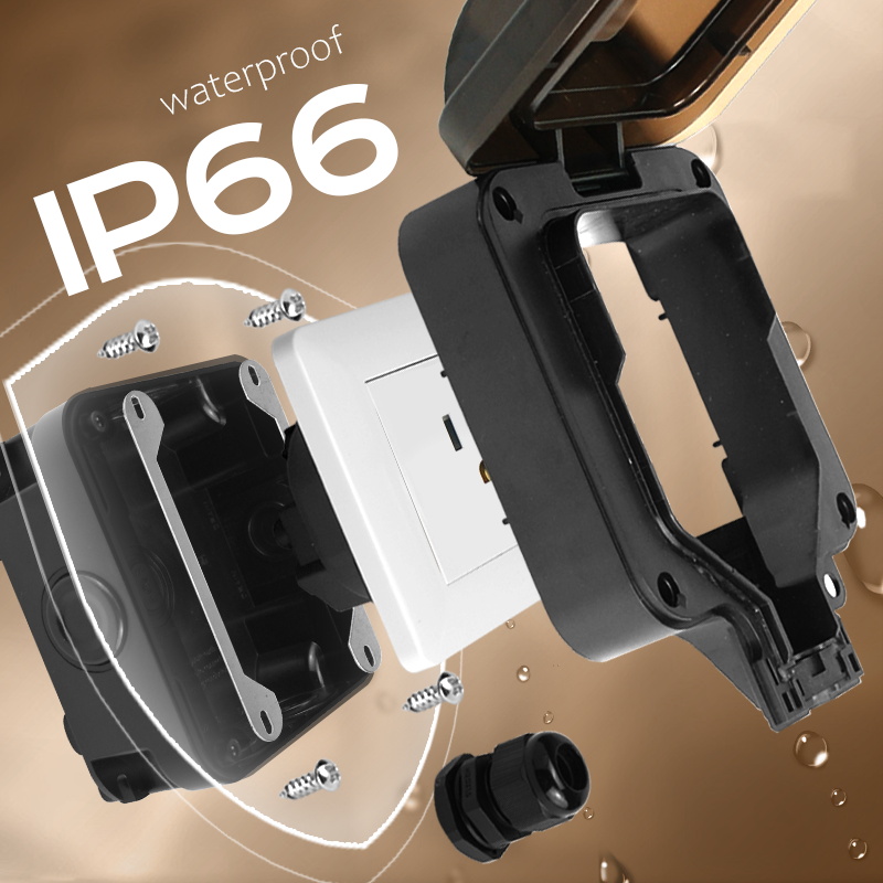 Avoir IP66 Wandsteckdose, wass – Outdoor Power Rack Bewertung und Preis