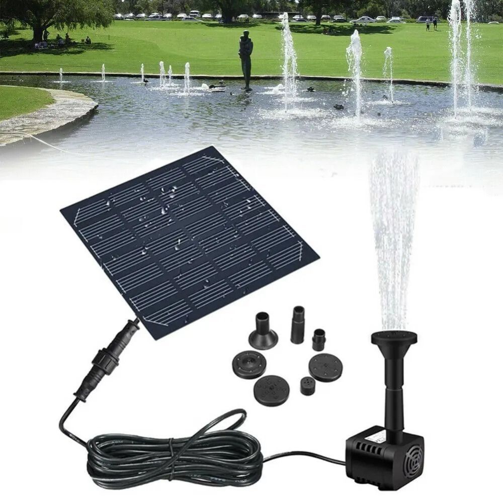 1,4 w Mini Solar brunnen pumpe – Outdoor Power Source Bewertung und Preis