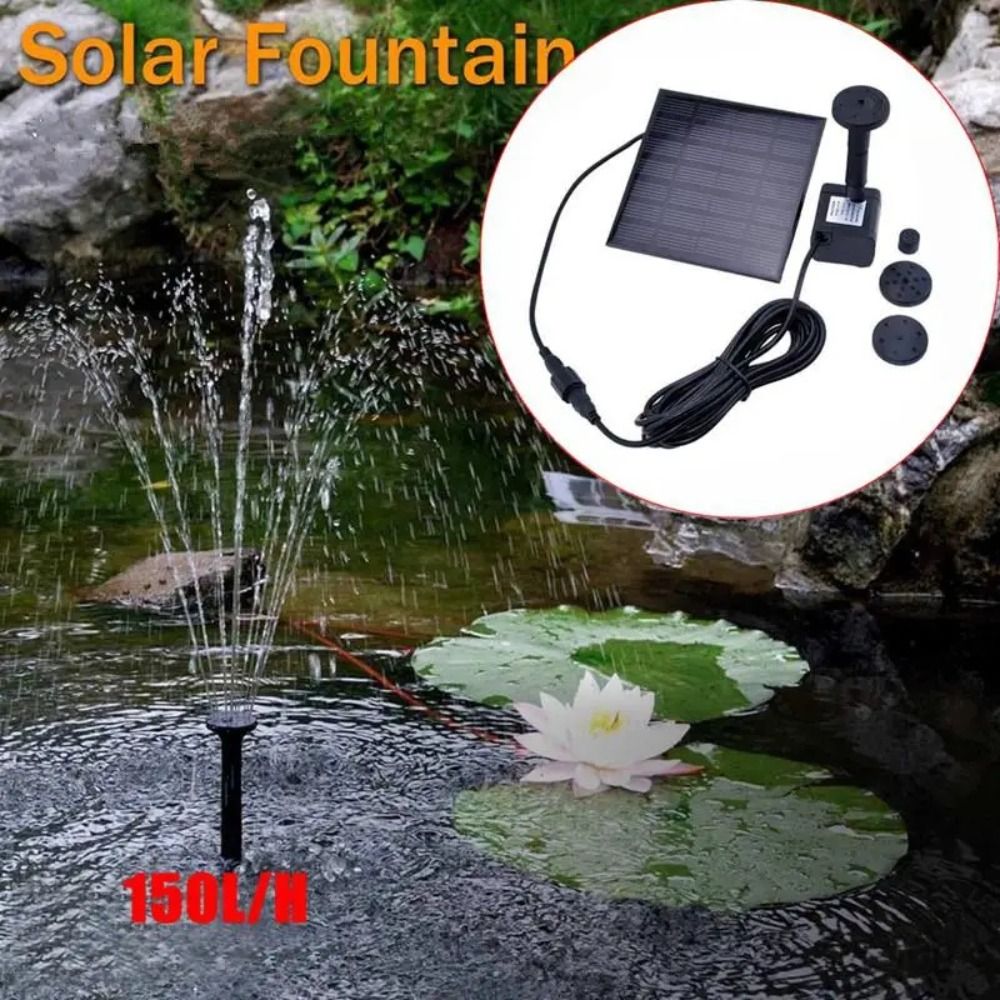 1,4 w Mini Solar brunnen pumpe – Outdoor Power Source Bewertung und Preis