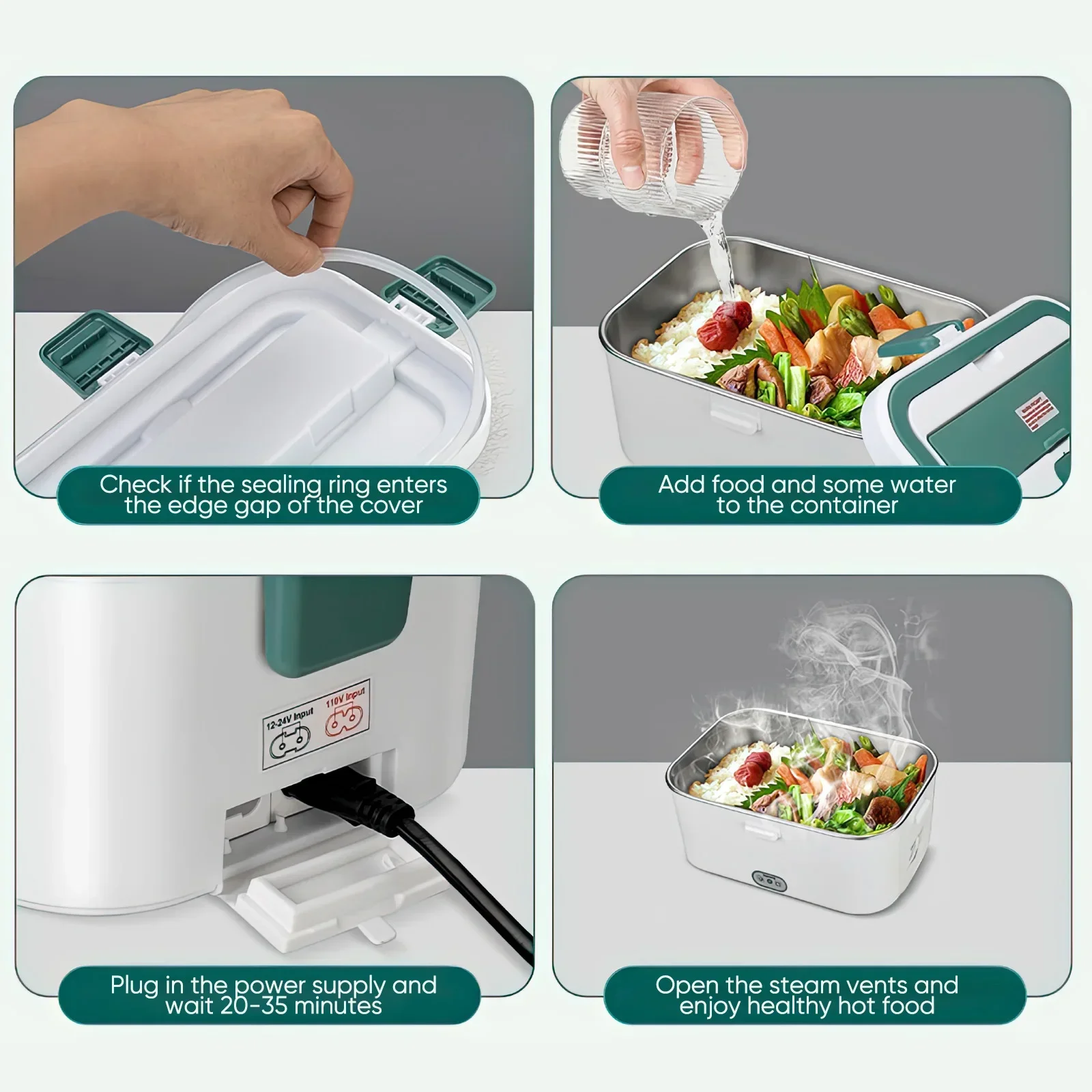 Elektrische Lunchbox, Speisenw – Outdoor Power Box Bewertung und Preis