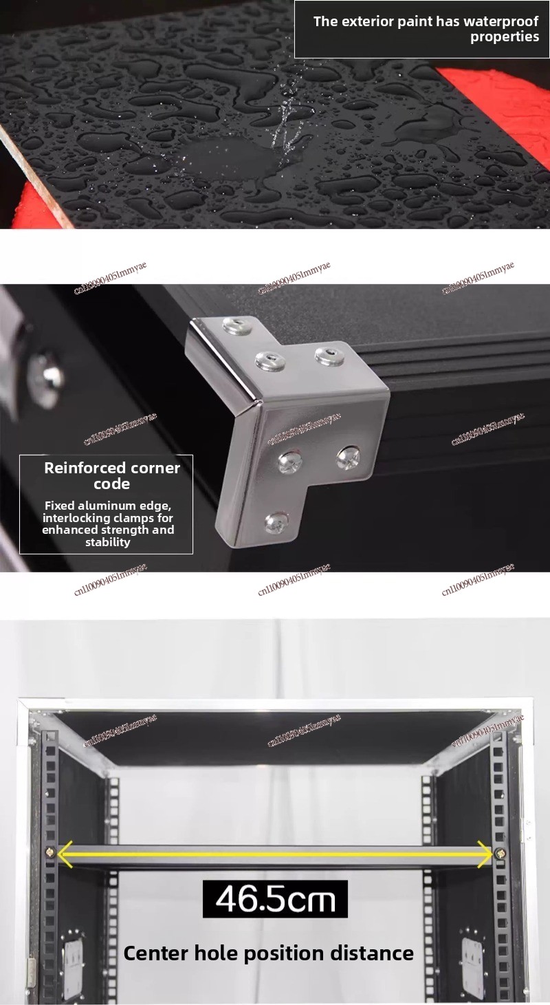 10U Leistungsverstärker-Gehäus – Outdoor Power Rack Bewertung und Preis