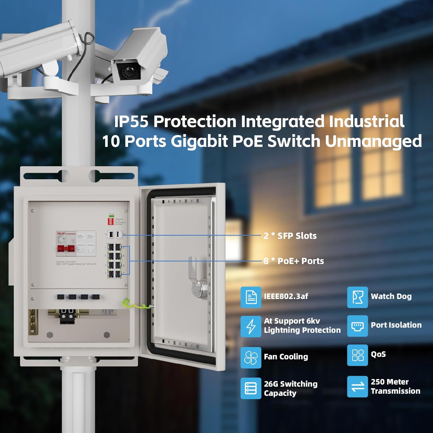 KeepLiNK Outdoor Smart Network – Outdoor Power Box Bewertung und Preis